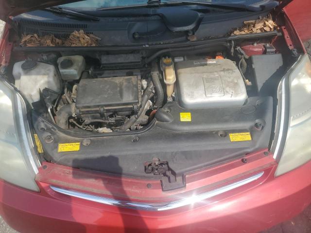 JTDKB20U783412430 - 2008 TOYOTA PRIUS RED photo 11