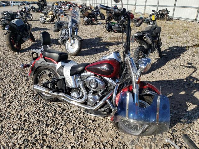 1HD1BWV14CB014980 - 2012 HARLEY-DAVIDSON FLSTC HERITAGE SOFTAIL CLASSIC RED photo 1