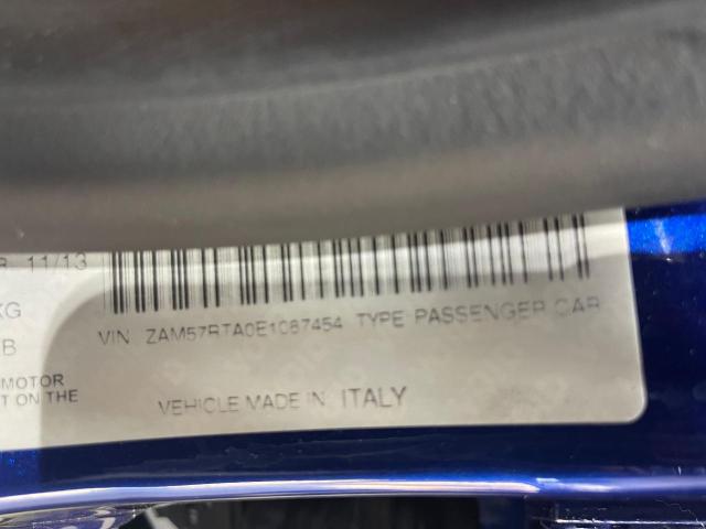 ZAM57RTA0E1087454 - 2014 MASERATI GHIBLI S ლურჯი ფოტო 10