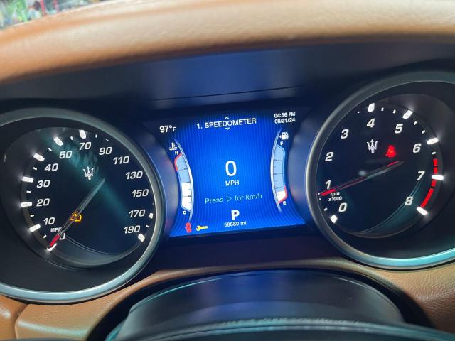 ZAM57RTA0E1087454 - 2014 MASERATI GHIBLI S ლურჯი ფოტო 8