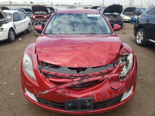 1YVHZ8DH3C5M25253 - 2012 MAZDA 6 I RED photo 5