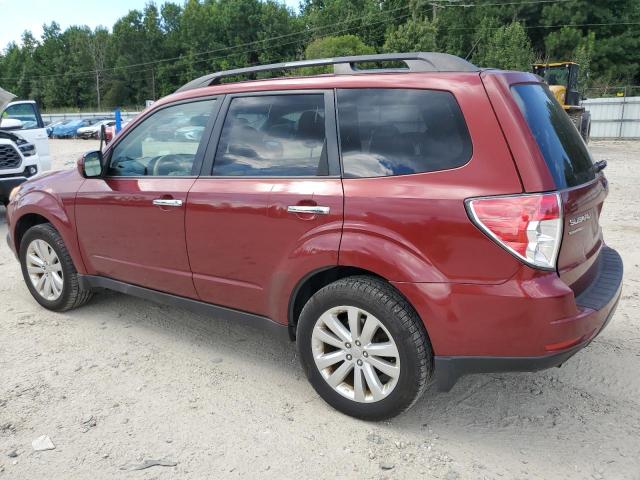 JF2SHADC0DH427652 - 2013 SUBARU FORESTER 2.5X PREMIUM BURGUNDY photo 2