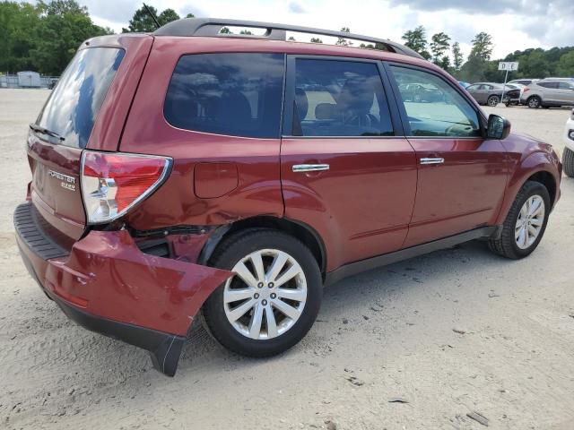 JF2SHADC0DH427652 - 2013 SUBARU FORESTER 2.5X PREMIUM BURGUNDY photo 3