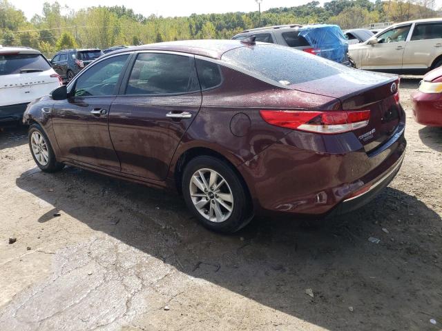 5XXGT4L33GG109337 - 2016 KIA OPTIMA LX BURGUNDY photo 2