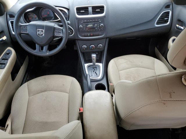 1C3CDZAB8CN243721 - 2012 DODGE AVENGER SE Կապույտ լուսանկար 8