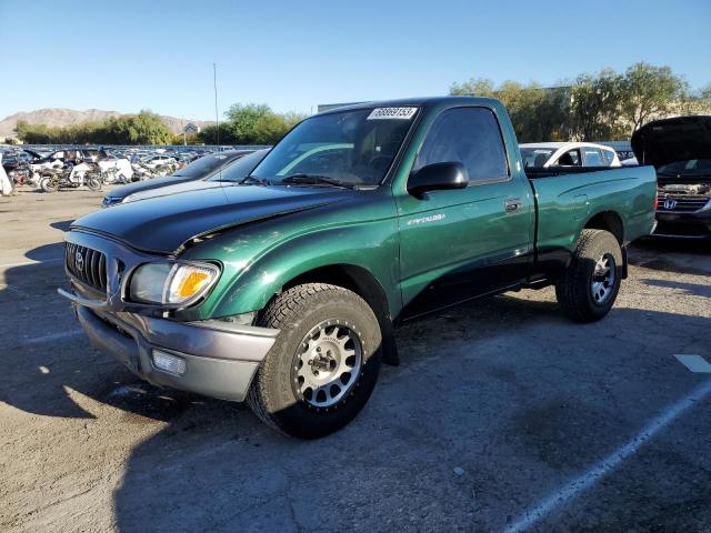 5TENL42NX2Z034964 - 2002 TOYOTA TACOMA GREEN photo 1