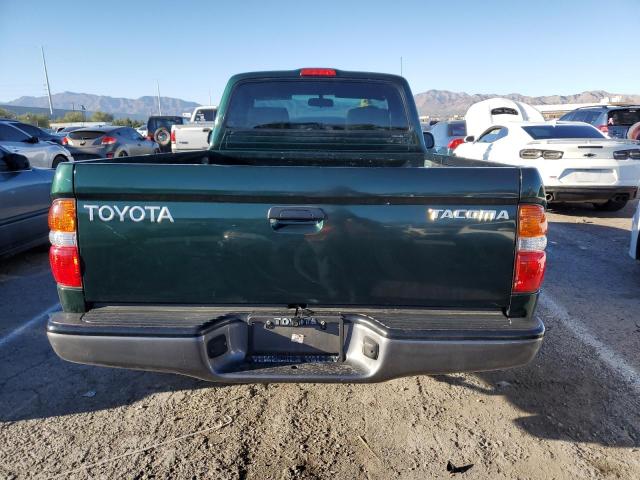 5TENL42NX2Z034964 - 2002 TOYOTA TACOMA GREEN photo 6