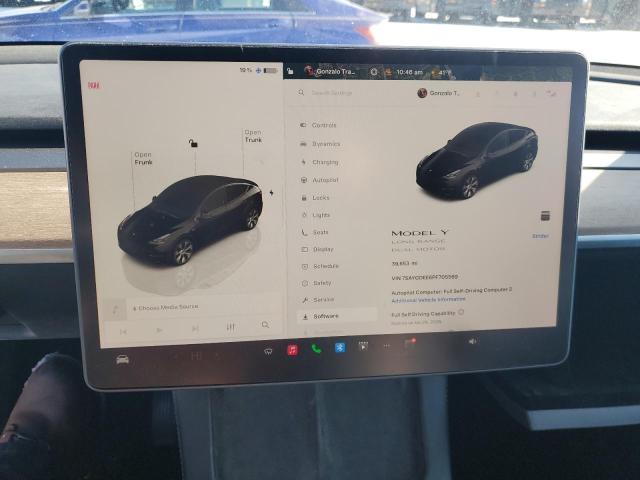 7SAYGDEE6PF705569 - 2023 TESLA MODEL Y 黑色 照片 14