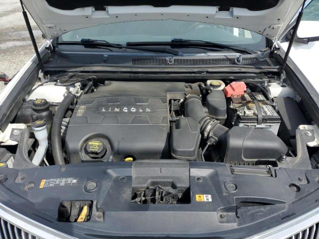 1LNHL9DK7EG601930 - 2014 LINCOLN MKS WHITE photo 11