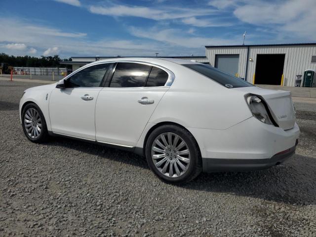 1LNHL9DK7EG601930 - 2014 LINCOLN MKS WHITE photo 2