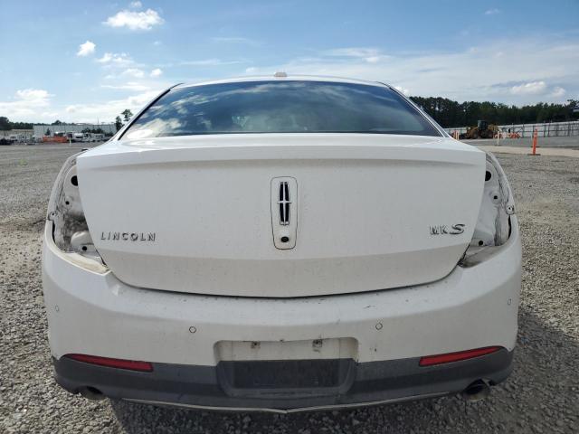 1LNHL9DK7EG601930 - 2014 LINCOLN MKS WHITE photo 6