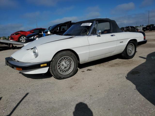 ZARBA5648K1063461 - 1989 ALFA ROMEO SPIDER GRADUATE WHITE photo 1