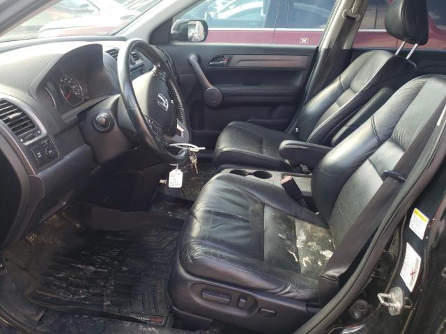 JHLRE48748C028429 - 2008 HONDA CR-V EXL BLACK photo 7