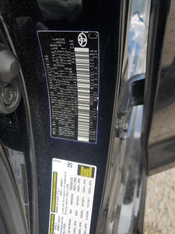 5YFB4MDE1PP044857 - 2023 TOYOTA COROLLA LE შავი ფოტო 12