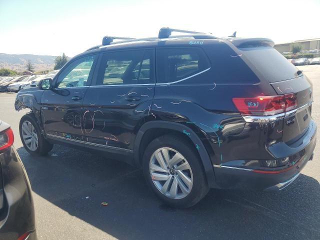 1V2BR2CA5MC529848 - 2021 VOLKSWAGEN ATLAS SEL أسود صورة 2