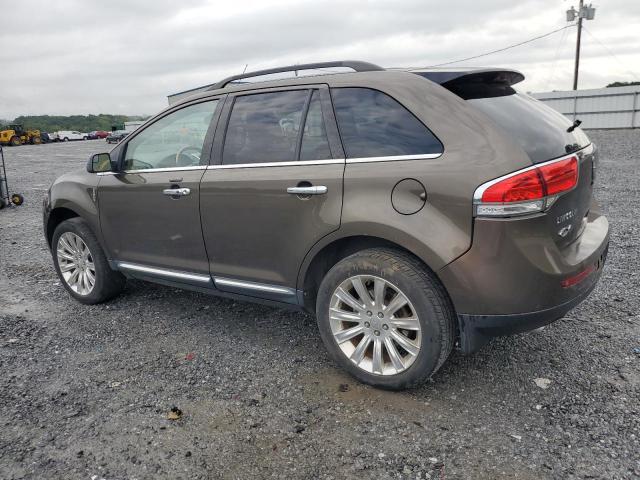 2LMDJ6JK4BBJ28860 - 2011 LINCOLN MKX BROWN photo 2
