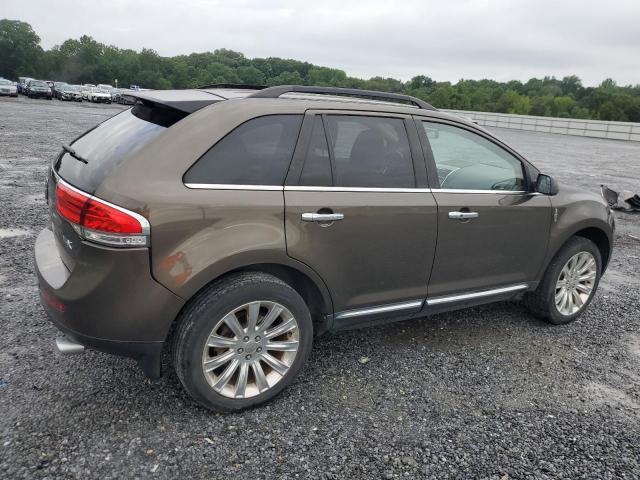 2LMDJ6JK4BBJ28860 - 2011 LINCOLN MKX BROWN photo 3