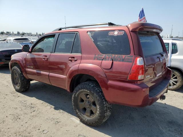 JTEBU17R268062559 - 2006 TOYOTA 4RUNNER LIMITED RED photo 2