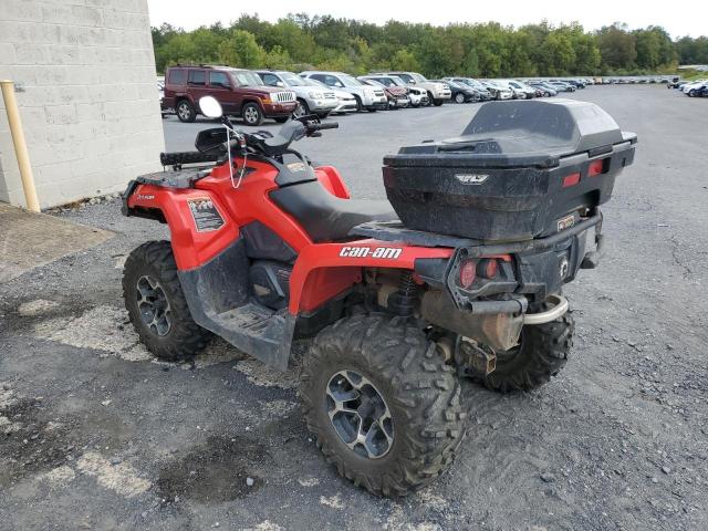 3JBLPHJ14EJ000588 - 2014 CAN-AM OUTLANDER 650 XT RED photo 3