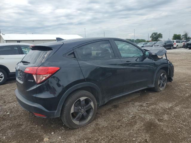 3CZRU6H51JM704473 - 2018 HONDA HR-V EX შავი ფოტო 3