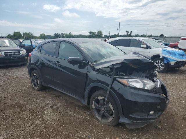 3CZRU6H51JM704473 - 2018 HONDA HR-V EX შავი ფოტო 4