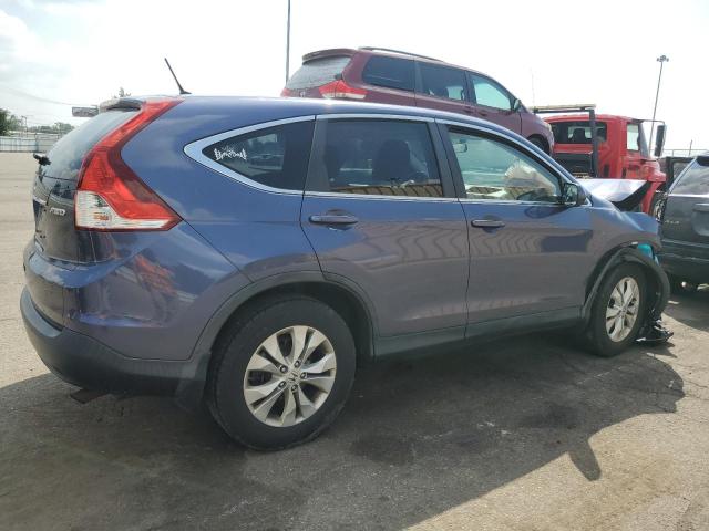 5J6RM4H52CL041715 - 2012 HONDA CR-V EX BLUE photo 3