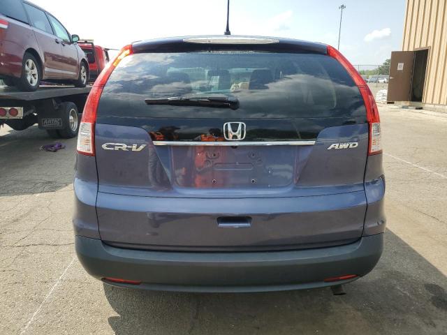 5J6RM4H52CL041715 - 2012 HONDA CR-V EX BLUE photo 6