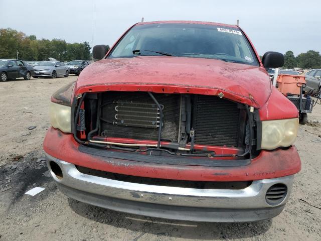 1D7HA16Z32J237869 - 2002 DODGE RAM 1500 RED photo 5