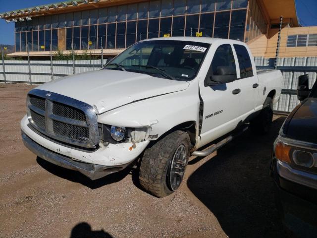 3D7KU28D14G159648 - 2004 DODGE RAM 2500 ST WHITE photo 1