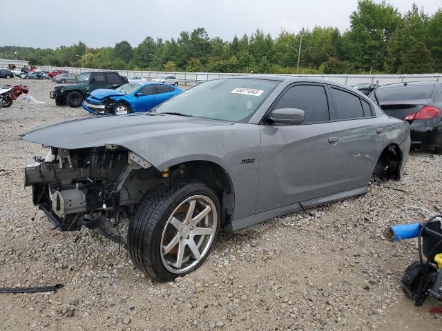 2C3CDXGJ8KH569433 - 2019 DODGE CHARGER SCAT PACK GRAY photo 1