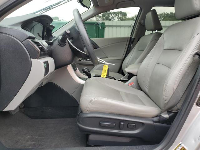 1HGCR2F80FA028123 - 2015 HONDA ACCORD EXL SILVER photo 7