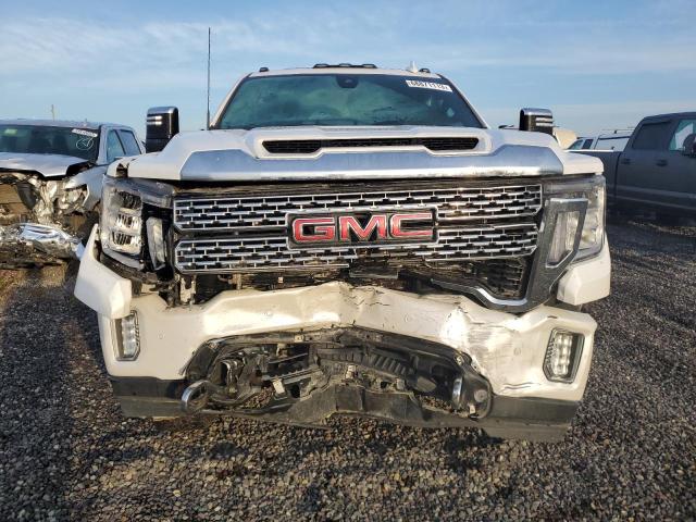 1GT49WEY8NF251491 - 2022 GMC SIERRA K3500 DENALI WHITE photo 5