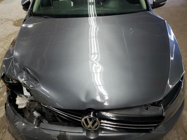 3VWDX7AJ7DM366874 - 2013 VOLKSWAGEN JETTA SE Մոխրագույն լուսանկար 11