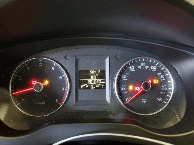 3VWDX7AJ7DM366874 - 2013 VOLKSWAGEN JETTA SE Մոխրագույն լուսանկար 9