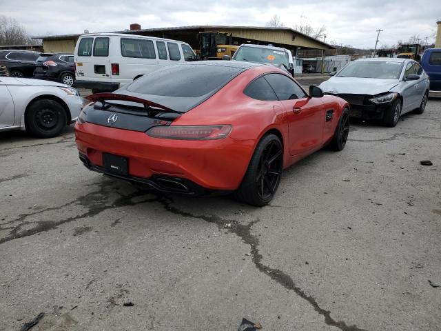 WDDYJ7JA2GA007641 - 2016 MERCEDES-BENZ AMG GT S RED photo 3