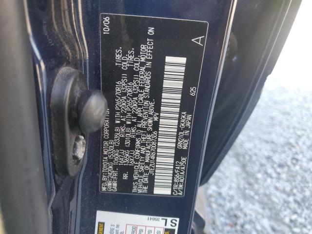 JTEZU14R670087306 - 2007 TOYOTA 4RUNNER SR5 Mavi foto 13