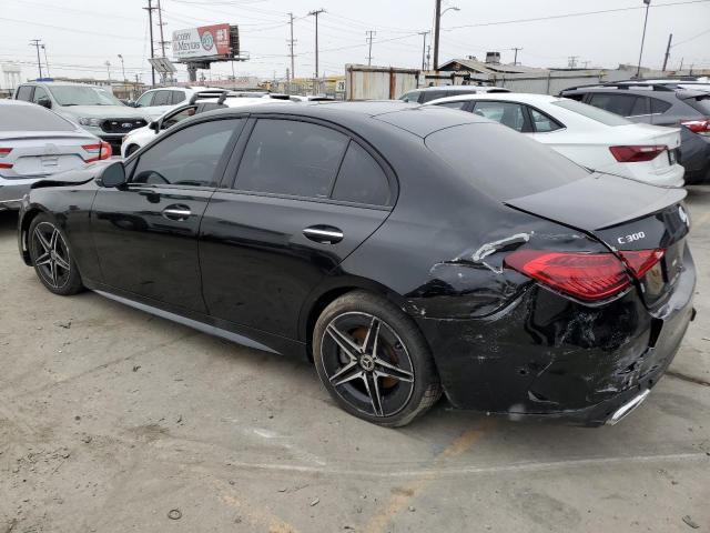 W1KAF4HB9RR168685 - 2024 MERCEDES-BENZ C 300 4MATIC BLACK photo 2