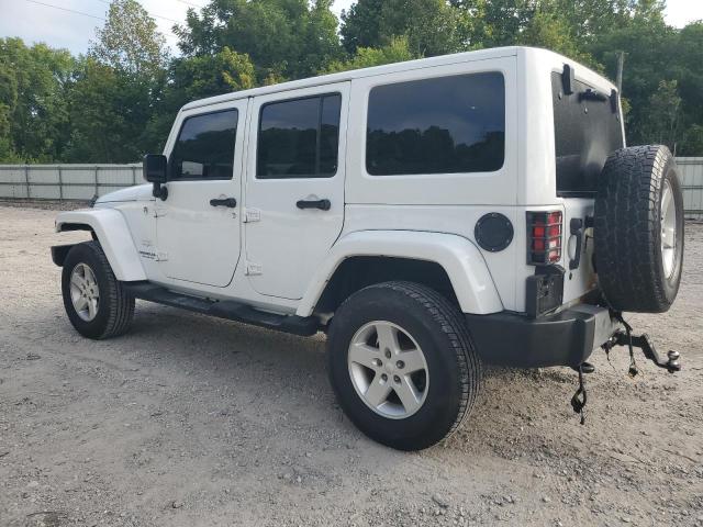 1C4BJWEG4FL678160 - 2015 JEEP WRANGLER U SAHARA 白色 照片 2