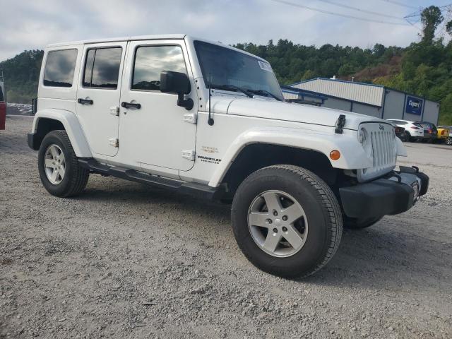 1C4BJWEG4FL678160 - 2015 JEEP WRANGLER U SAHARA 白色 照片 4