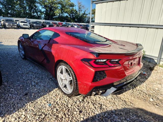 1G1YA2D47N5118090 - 2022 CHEVROLET CORVETTE STINGRAY 1LT RED photo 2