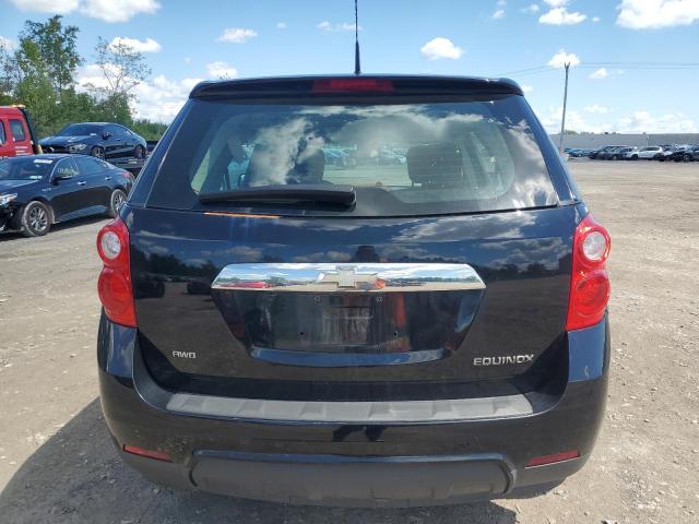 2GNFLCEK9C6274720 - 2012 CHEVROLET EQUINOX LS BLACK photo 6