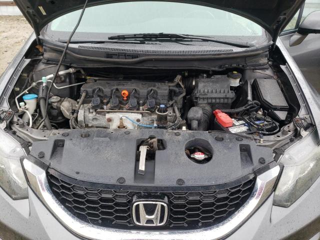 19XFB2F86DE284969 - 2013 HONDA CIVIC EX GRAY photo 11