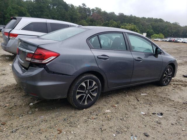 19XFB2F86DE284969 - 2013 HONDA CIVIC EX GRAY photo 3