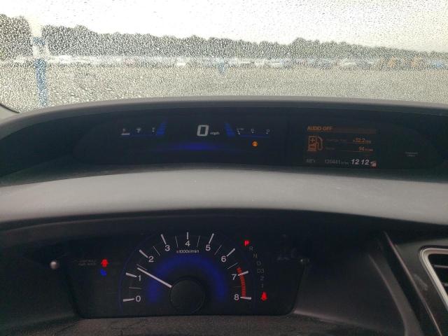 19XFB2F86DE284969 - 2013 HONDA CIVIC EX GRAY photo 9