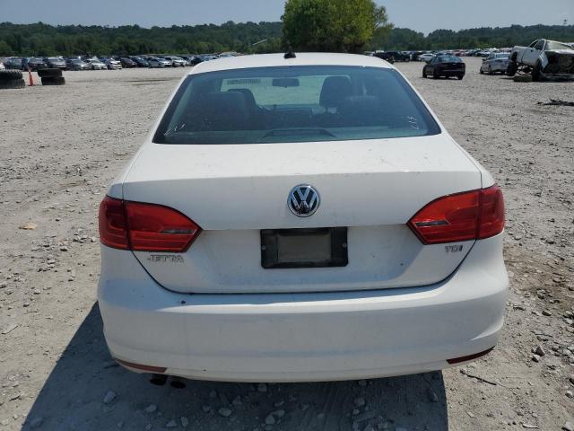 3VWLL7AJXCM360394 - 2012 VOLKSWAGEN JETTA TDI თეთრი ფოტო 6