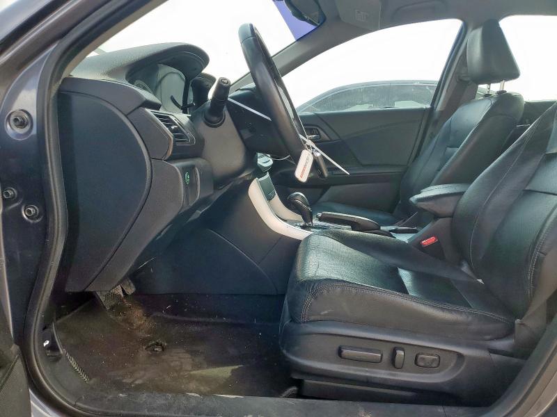 1HGCR2F82DA098252 - 2013 HONDA ACCORD EXL رمادي صورة 7