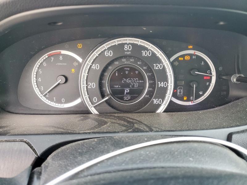 1HGCR2F82DA098252 - 2013 HONDA ACCORD EXL رمادي صورة 9