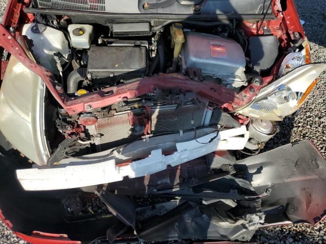 JTDKB20U587703629 - 2008 TOYOTA PRIUS RED photo 11