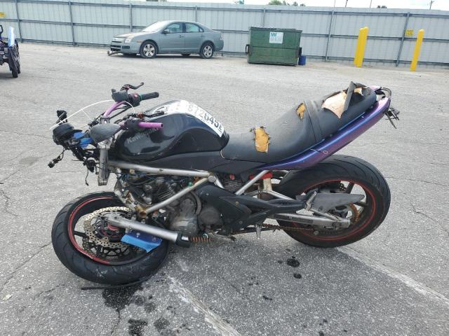 JKAEXEA118A039492 - 2008 KAWASAKI EX650 A Bənövşəyi foto 3