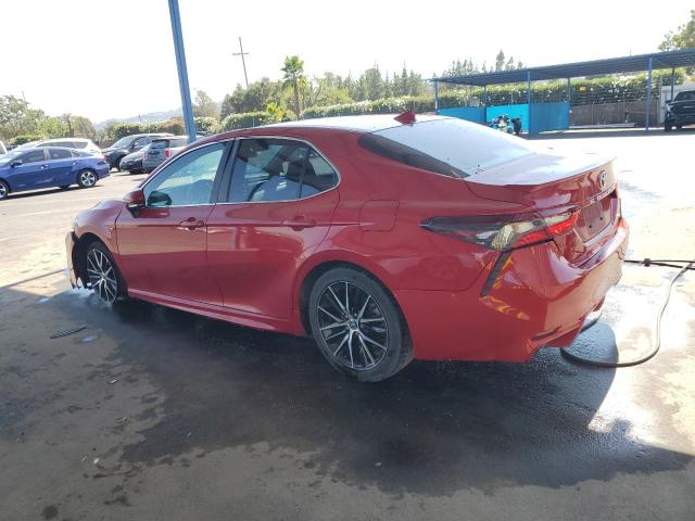 4T1G11AK2NU036513 - 2022 TOYOTA CAMRY SE 红色 照片 2